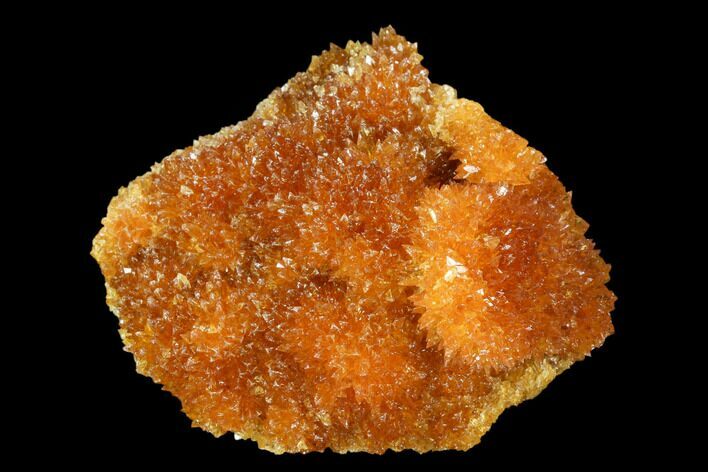 Intense Orange Calcite Crystals - Poland #104196